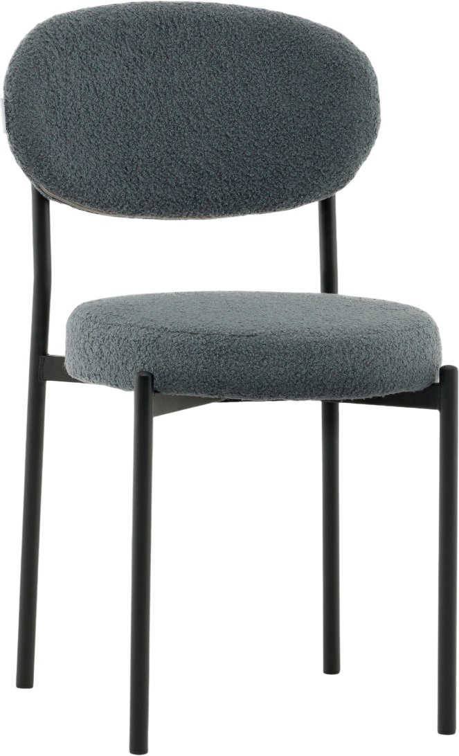 

Стул Stool Group Бриф DD AV 477-F83-K477NEW-9005 (букле/темно-серый)