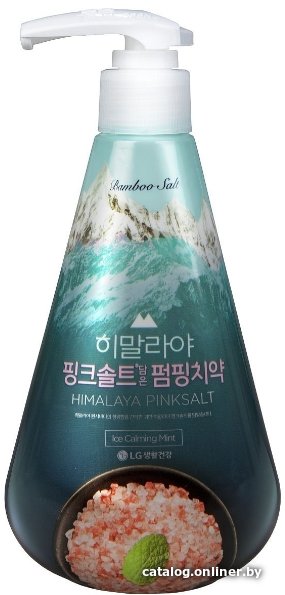 Зубная паста PERIOE Pumping Ice Calming Mint с розовой гималайской солью 285 г