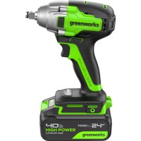 Гайковерт Greenworks GD24IW400 3802907CUG (с 1-им АКБ)