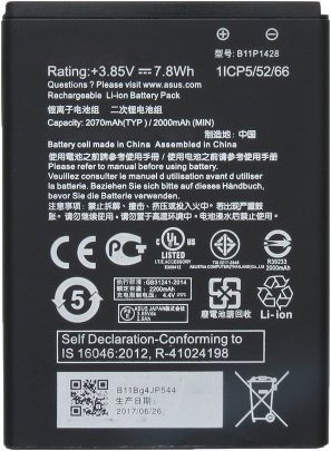 

Аккумулятор для телефона Копия ASUS B11P1428