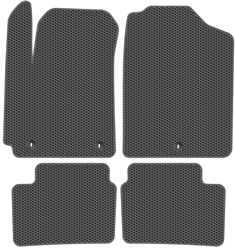 

Комплект ковриков для авто Alicosta Kia Picanto III (хэтчбек 5 дв / JA АКПП) 2017 - Н.В. (серый)