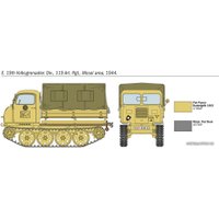 Сборная модель Italeri 6549 Тягач Steyr RSO/01 with German Soldiers