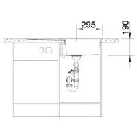 Кухонная мойка Blanco Metra 5 S 513205 (белый)