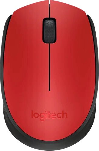 Logitech M170 Wireless (красный)
