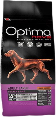 

Сухой корм для собак Optimanova Adult Large Chicken & Rice 12 кг