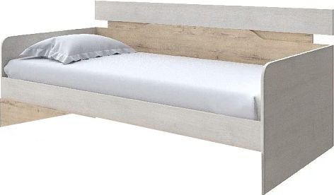 

Кровать-тахта PROxSON Milton 120x190 (дуб шамони светлый 124/бунратти)