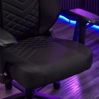 Игровое (геймерское) кресло Evolution TITAN Fabric (черный)