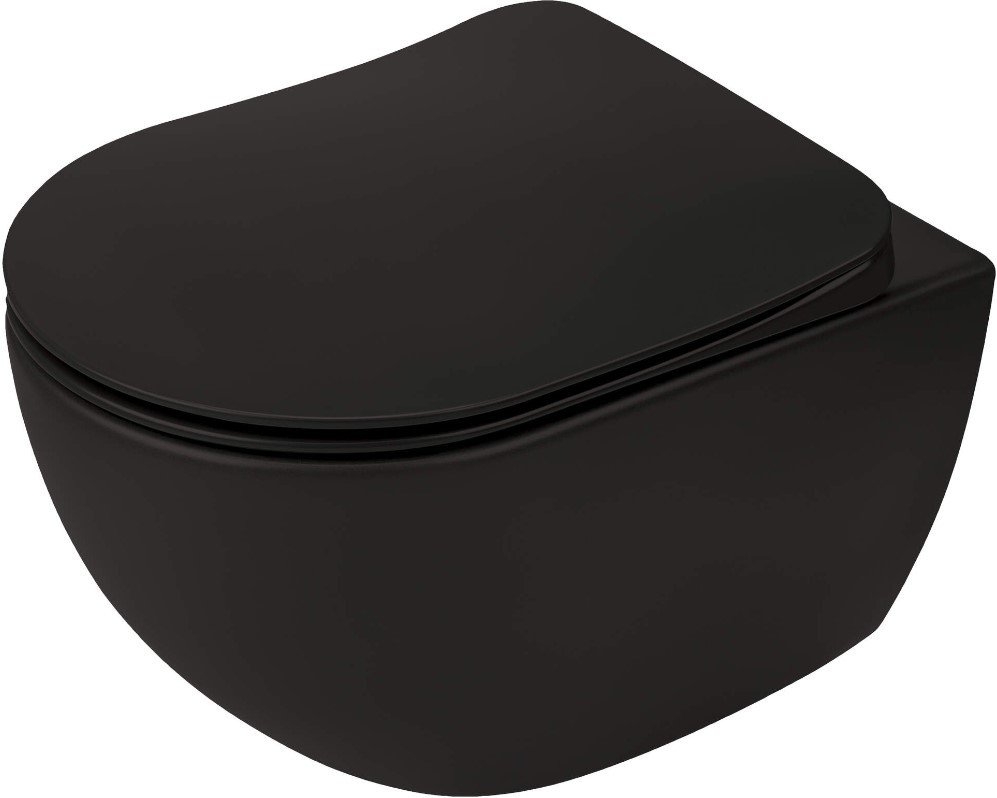 

Унитаз подвесной Deante Peonia Nero CDEDNZPW