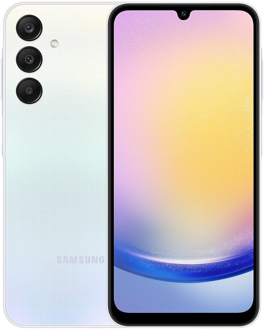 

Телефон Samsung Galaxy A25 8GB/128GB (голубой, без Samsung Pay)