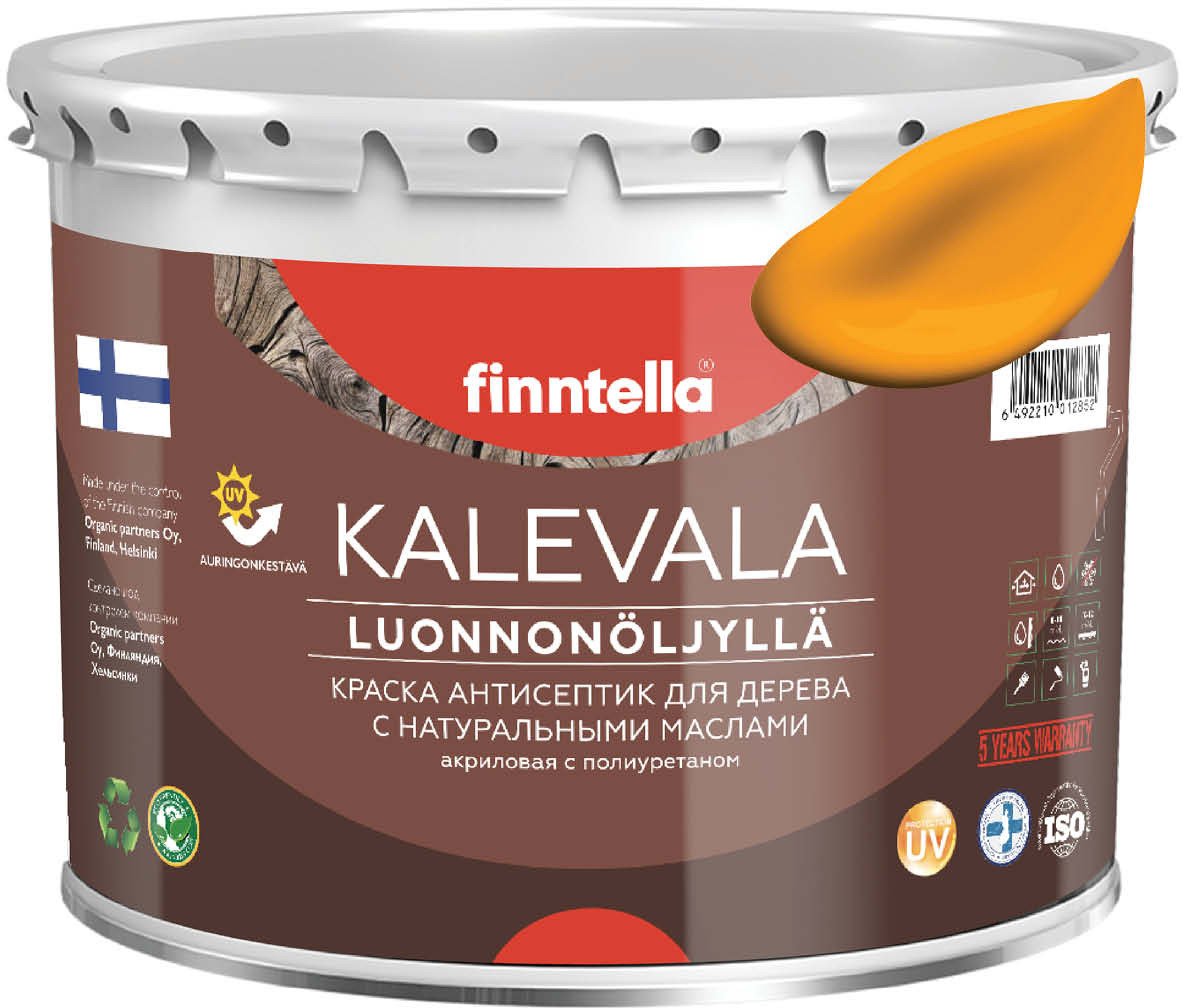 

Краска Finntella Kalevala Liekki F-13-1-3-FL127 2.7 л (оранжевый)