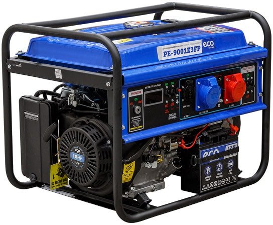 

Бензиновый генератор ECO PE-9001E3FP