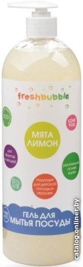 Средство для мытья посуды Freshbubble Мята и лимон 1 л