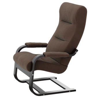 Кресло-качалка Glider Марго (коричневый/венге)