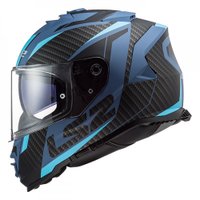 Мотошлем LS2 FF800 Storm Racer (XL, синий матовый)