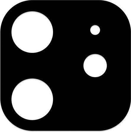 

Защитное стекло KST Full Glue для iPhone 12 (черный)