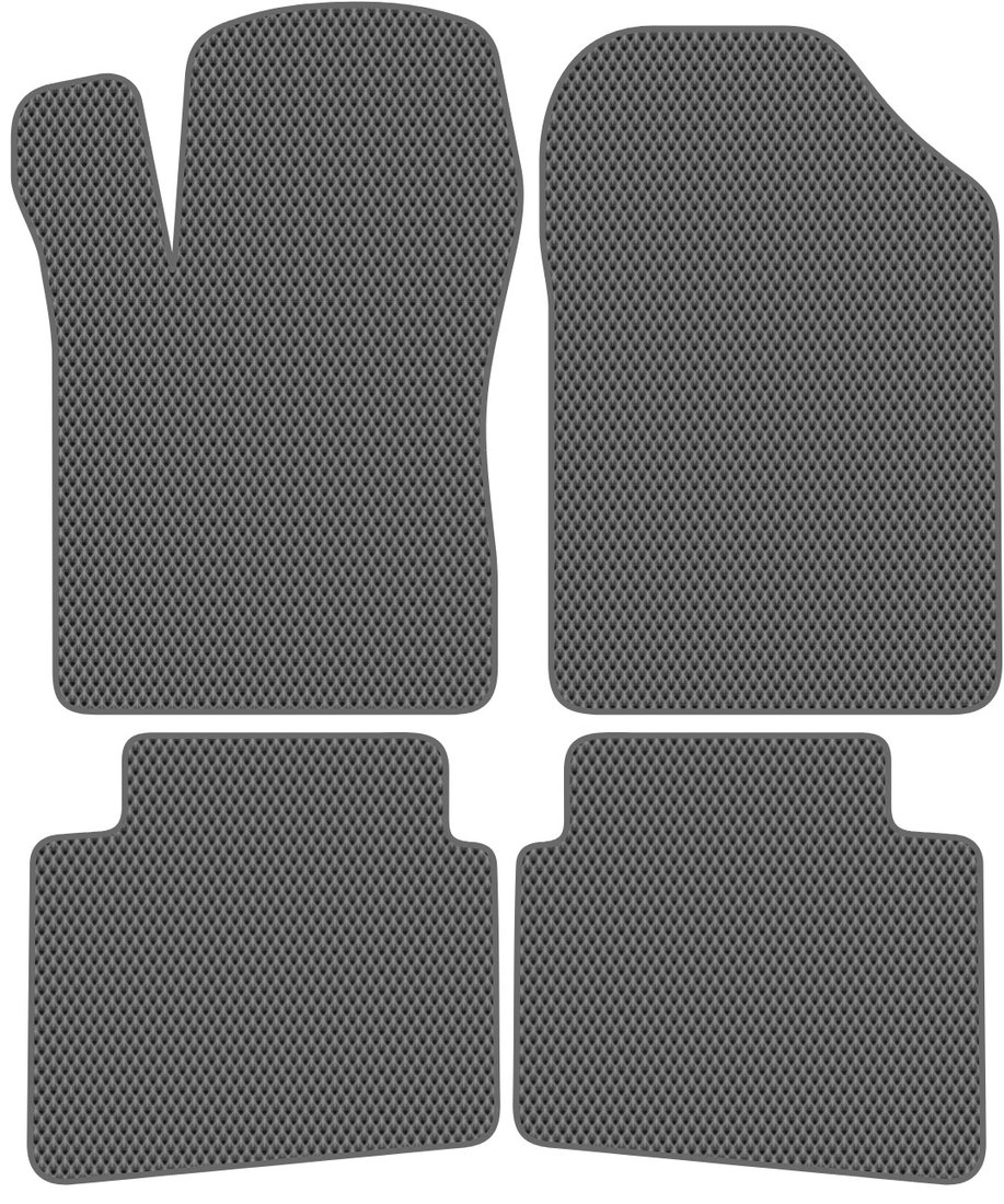 

Комплект ковриков для авто Alicosta Kia Magentis II (седан / MG) 2006 - 2010 (серый, ромб)