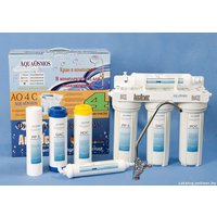 Стационарная система "под мойкой" АкваОсмос АО 4 С