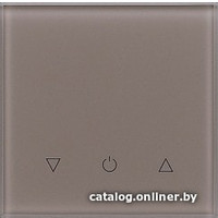 Беспроводной выключатель для жалюзи DeLUMO Senso одноканал. трехклавишный 1236 (светлый коричневый)