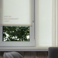 Рулонные шторы Franc Gardiner Shantung 80x160 7792386 (песочный)