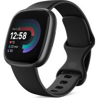 Умные часы Fitbit Versa 4 (черный/черный алюминий)
