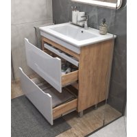  Vigo Тумба под умывальник Grani 750-0-2 Оскар (дуб золотой)