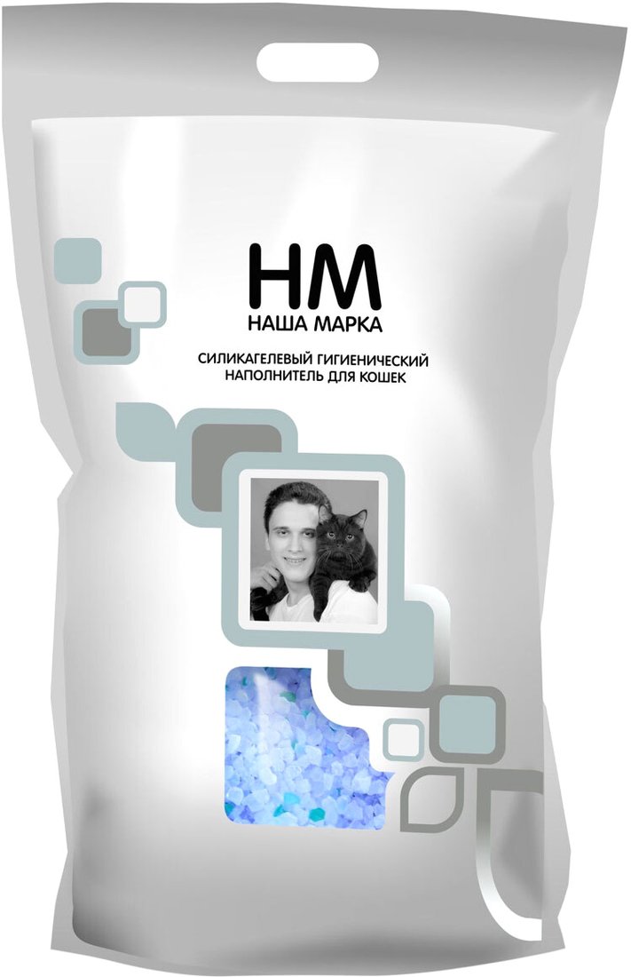 

Наполнитель для туалета Наша Марка Силикагелевый СГНМ 011-66 3.8 л