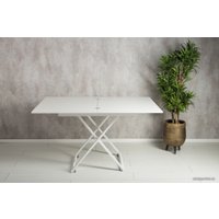 Стол-трансформер Levmar Accord D78/S64 (белый/белый)