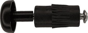 Заглушка для рейлинга Lemax простая 16 мм (черный)