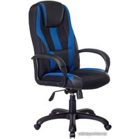 Игровое (геймерское) кресло Zombie VIKING-9/BL+BLUE (черный/синий)