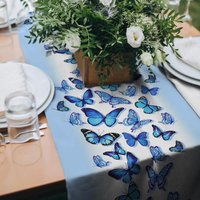 Дорожка на стол Текстильный городок Полет мотылька ТХбК29031-1/50