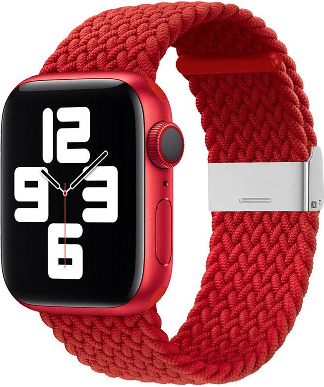 

Ремешок Hurtel Strap Fabric для Apple Watch Ultra/8/7/6/SE/5/4/3/2, 49мм/45мм/44мм/42мм (красный)