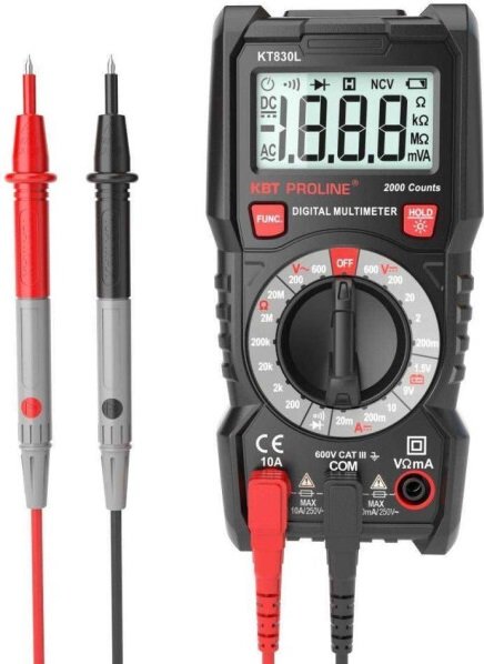 

Мультиметр КВТ PROLINE KT 830L 79127