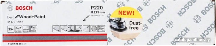 Набор шлифлистов Bosch M480 Best Wood and Paint 2608621185