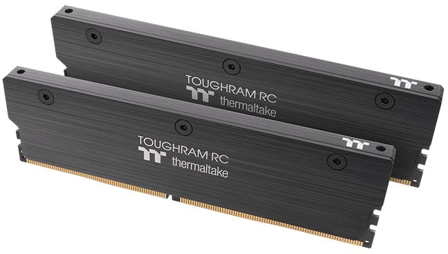 

Оперативная память Thermaltake Toughram RC 2x8GB DDR4 PC4-35200 RA24D408GX2-4400C19A