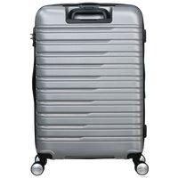 Чемодан-спиннер American Tourister Flashline Sky Silver 67 см