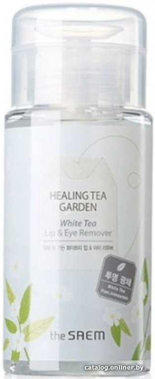 The Saem Лосьон для снятия макияжа Healing Tea Garden White Tea Lip & Eyes Remover (150 мл)