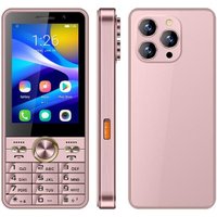 Кнопочный телефон Uniwa XS17 (розовый)