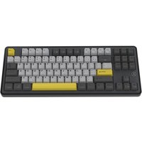 Клавиатура Ajazz AK870 Without Screen (черный/серый/желтый, Ajazz Gift)