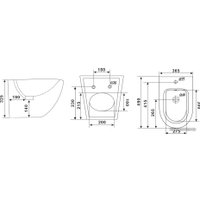 Биде Timo Kulo TK-404 MB