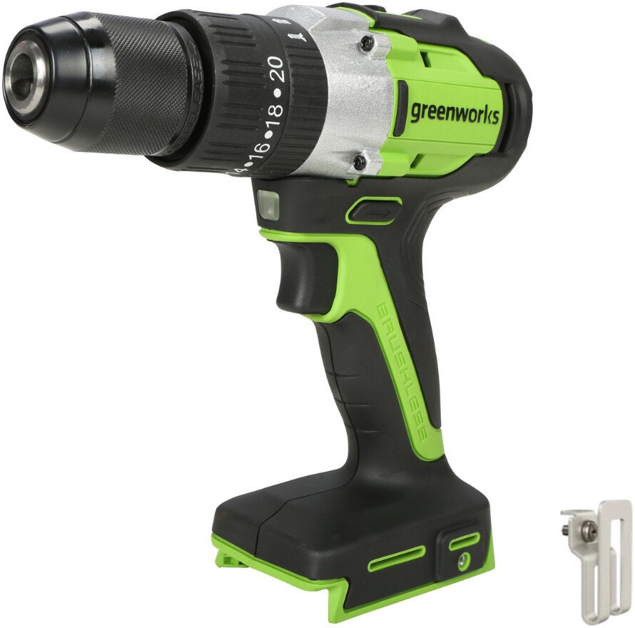 

Ударная дрель-шуруповерт Greenworks GD24DD60 3704107CUB (с 1-им АКБ)