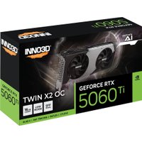 Видеокарта Inno3D GeForce RTX 5060 Ti 16GB Twin X2 OC N506T2-16D7X-191073N