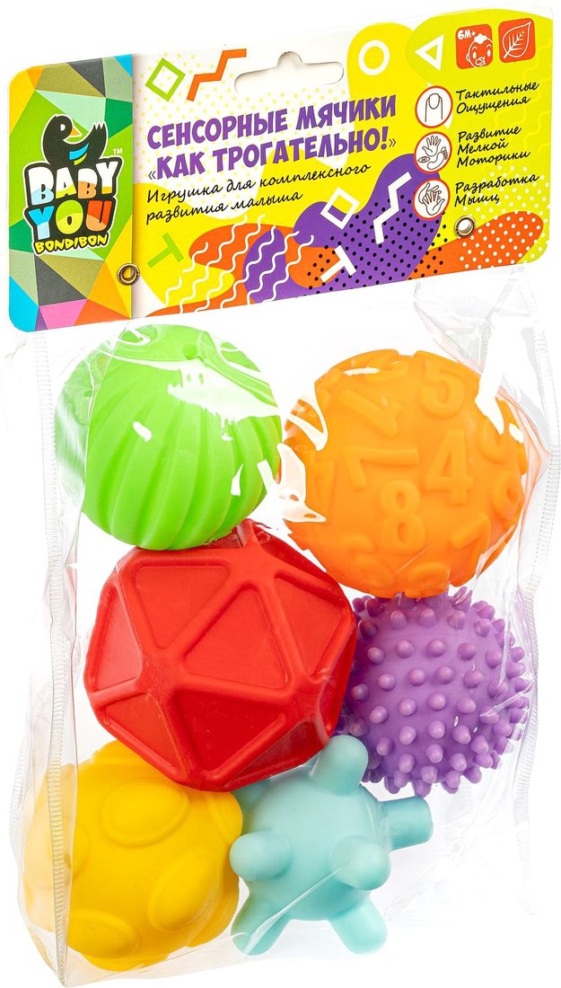 

Развивающая игрушка Bondibon Как трогательно! Ежики ВВ4897