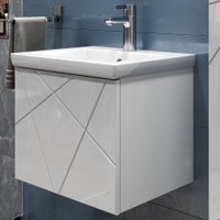  Vigo Тумба под умывальник Geometry 500-0-1 Como навесная
