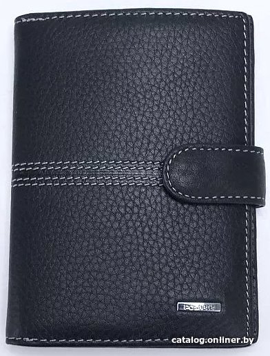 Обложка на документы Poshete 852-317-35K-BLK (черный)
