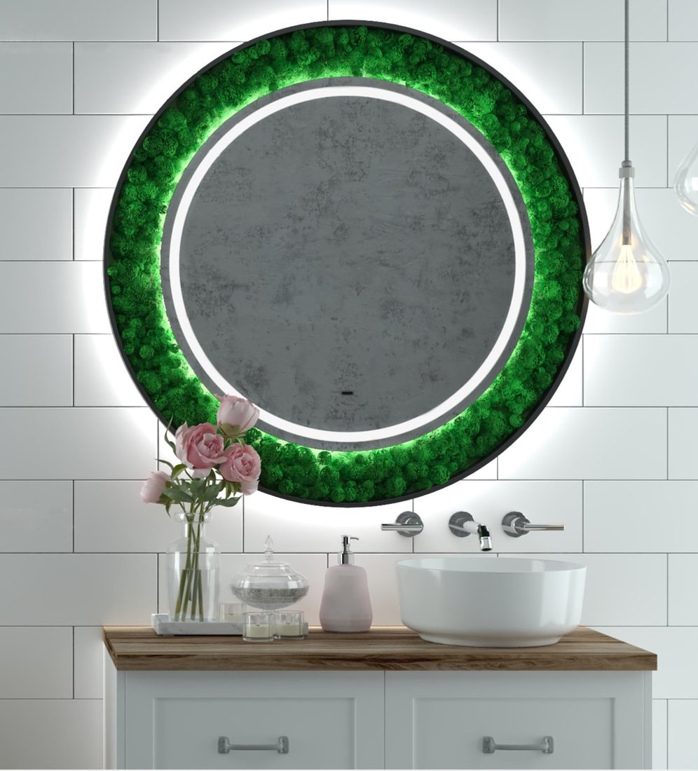 

Континент Зеркало Forest LED D1000