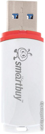 USB Flash SmartBuy Crown White 4GB (SB4GBCRW-W)