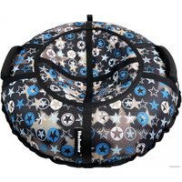 Тюбинг Hubster Люкс Pro S Фабрика звезд 120см во7683-5 (черный)