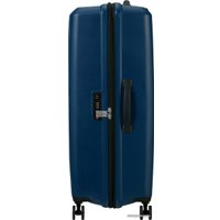 Чемодан-спиннер American Tourister Aerostep Navy Blue 77 см