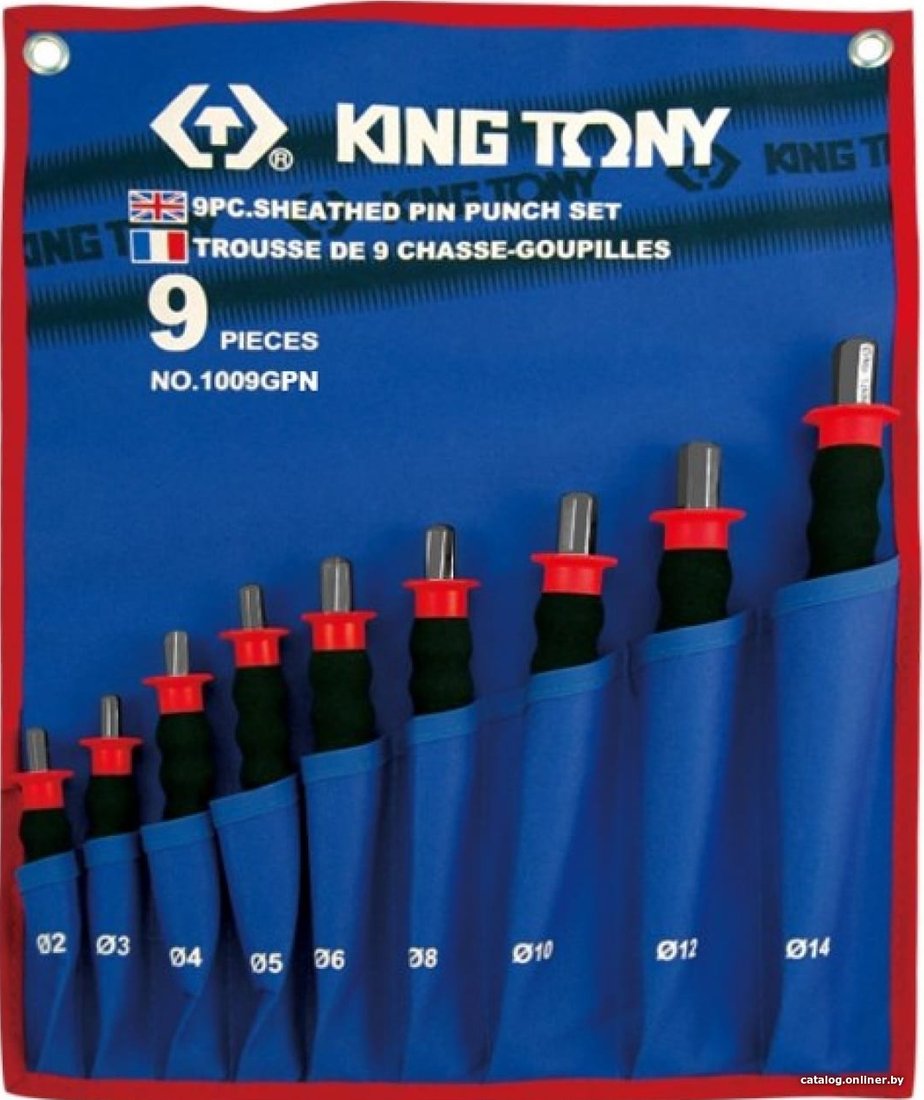 Набор зубил King Tony 1009GPN (9 предметов)