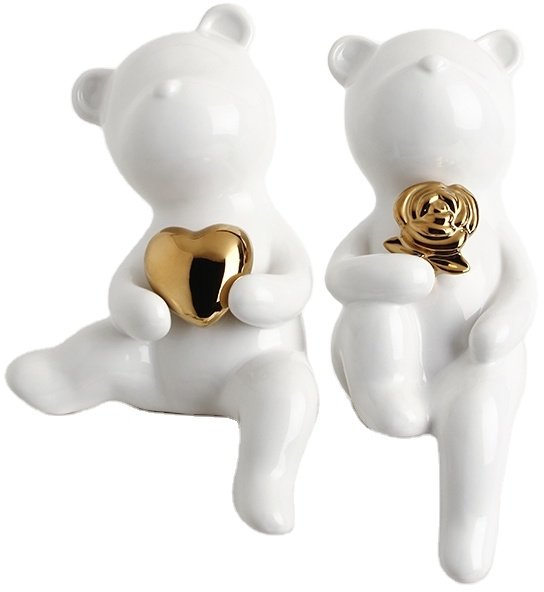 Набор статуэток Merry Bear Home Decor Влюбленные мишки 30001285